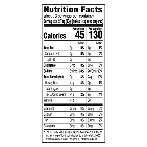 KNORR SOUP MIX AND RECIPE MIX FRENCH ONION FOR SOUPS, SAUCES AND SIMPLE MEALS NO ARTIFICIAL FLAVORS 1.4 OZ