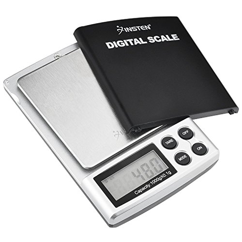 Insten Digital GEM 0.1X1000 Gram Jewelry Pocket Scale
