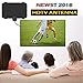 TV Antenna 2019 Upgraded,120 Miles Digital HDTV Antenna with Amplifier Signal Booster TV Radius Surf Fox Antenna HD TV Antennas