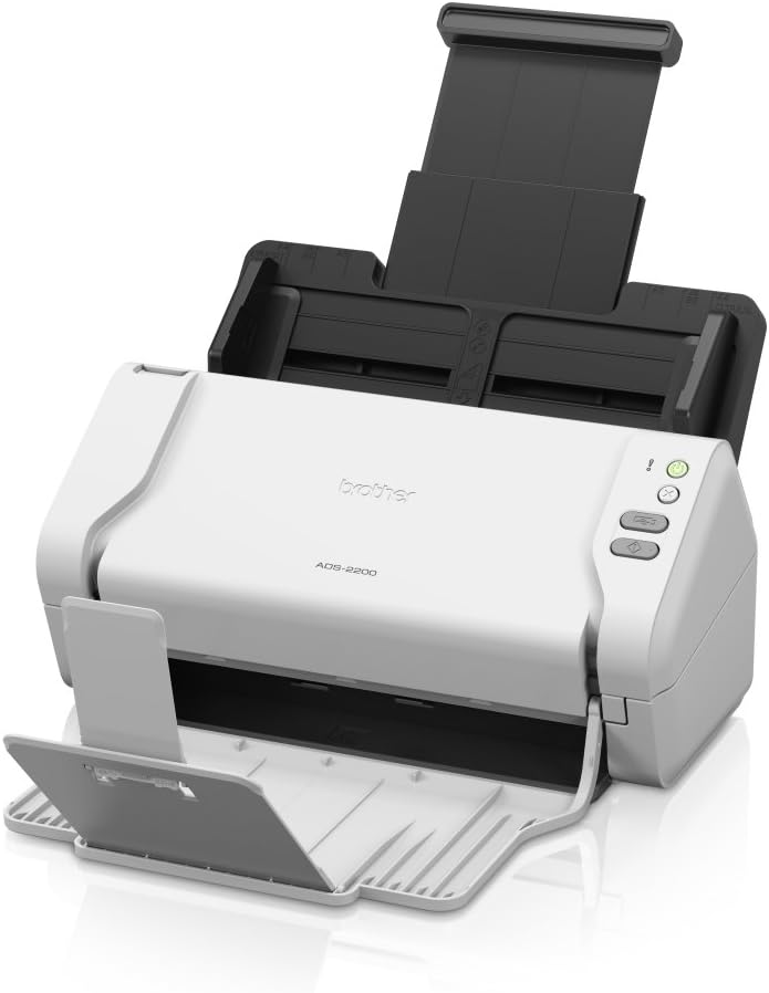 Brother ADS-2200 Document Scanner 35PPM A4 2-Sided USB 2.0 Desktop with Software