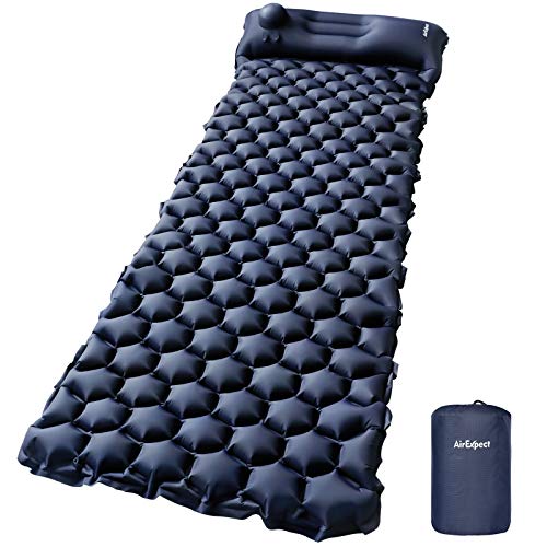 AirExpect Camping Sleeping Pad with Built-in Pump Upgraded