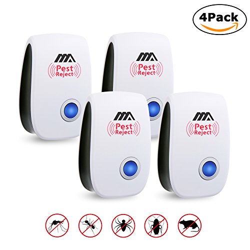 Adoric Life 4 Pack Eco-Friendly Pest Control Ultrasonic Repeller, Plug in Repellent Indoor for Mosquitoes, Mice, Ants, Rats, Roaches, Spiders, Bugs, Flies, Rodents - Human & Pet Safe Pest Warrior Adoric Life 4 Pack Eco-Friendly Pest Control Ultrasonic Repeller, Plug in Repellent Indoor for Mosquitoes, Mice, Ants, Rats, Roaches, Spiders, Bugs, Flies, Rodents - Human & Pet Safe Pest Warrior