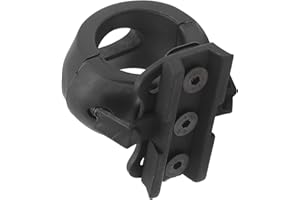 Jauarta Helmet Flashlight Mount, Adjustable Torch Bracket with 60 Degree Angle and Extra Screws, for MICH IBH Fast Helmets Ai