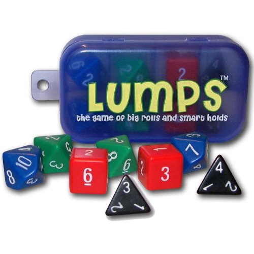 Lumps, the Game of Big Rolls and Smart Holds, Addictive Family Dice Game, Fast-Paced Fun for All Ages, Strategy Game for Kids and Adults, Perfect for Game Night, Travel-Friendly, Ages 8 and Up