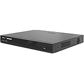 INNOSECU 12MP 16 Channel AI NVR, Surveillance Video Recorder Works with 12MP/8MP/5MP/4MP/3MP PoE Cameras, Face Detection, Human/Vehicle Detection, 2-SATA up to 20TB (No HDD, No PoE Ports), IN216P00