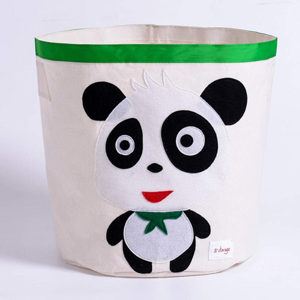 CYACCLienzo de Dibujos Animados Diseño Animal Canasta de Almacenamiento