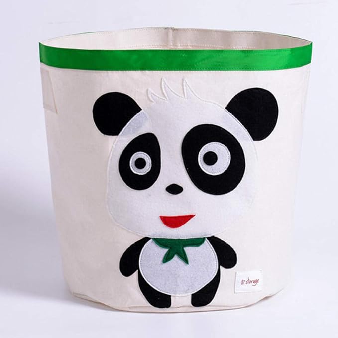 CYACCLienzo de Dibujos Animados Diseño Animal Canasta de Almacenamiento