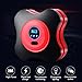 BODECIN Portable Tire Inflator, Car Tyre Air Pump Tyre Pump Portable Air Compressor Pump with Digital Display for Cars, Trucks, Bicycles or RVs, Automatic and Basketballs(Red)