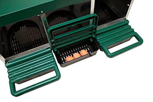Homestead Essentials Roll Out Poultry Nesting Box for Chickens - 3 Compartment - 2 Pack