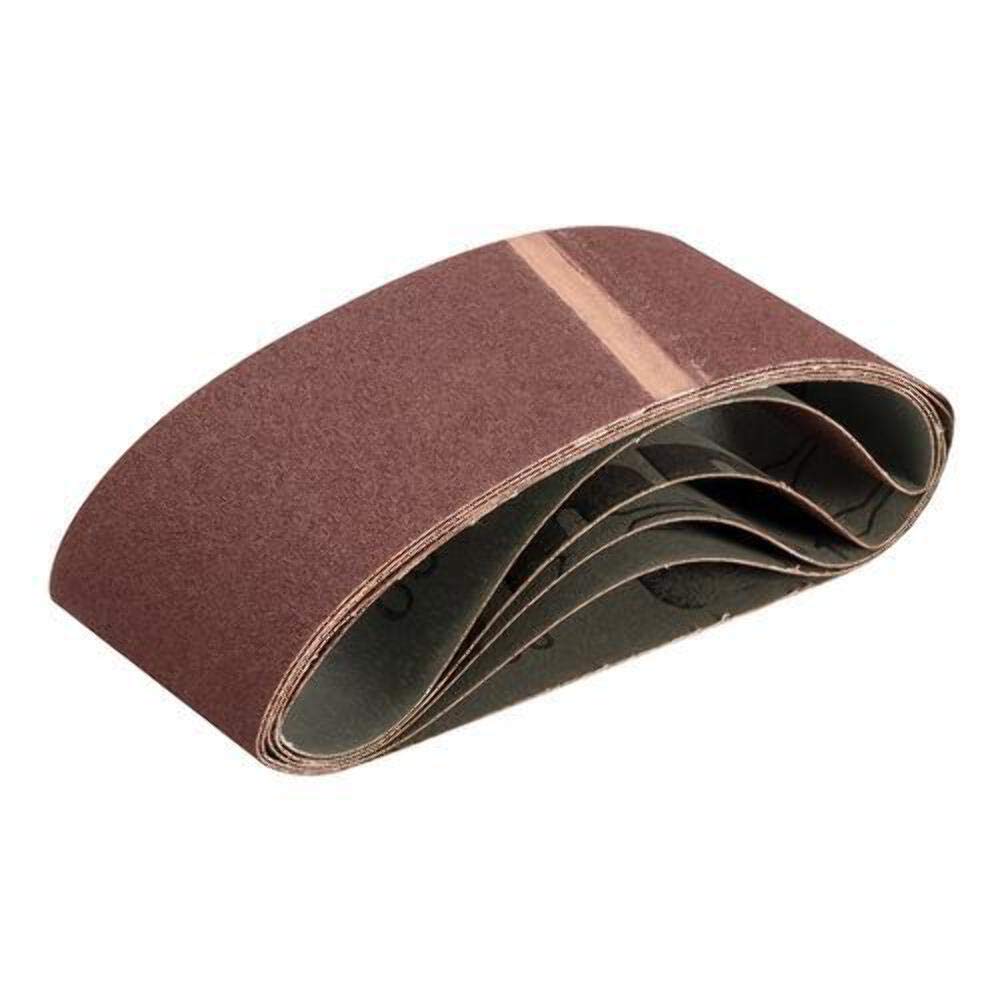 Silverline 999089 Sanding Belt 75 x 457mm 5pk 100 Grit