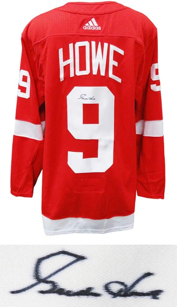 howe signed jersey
