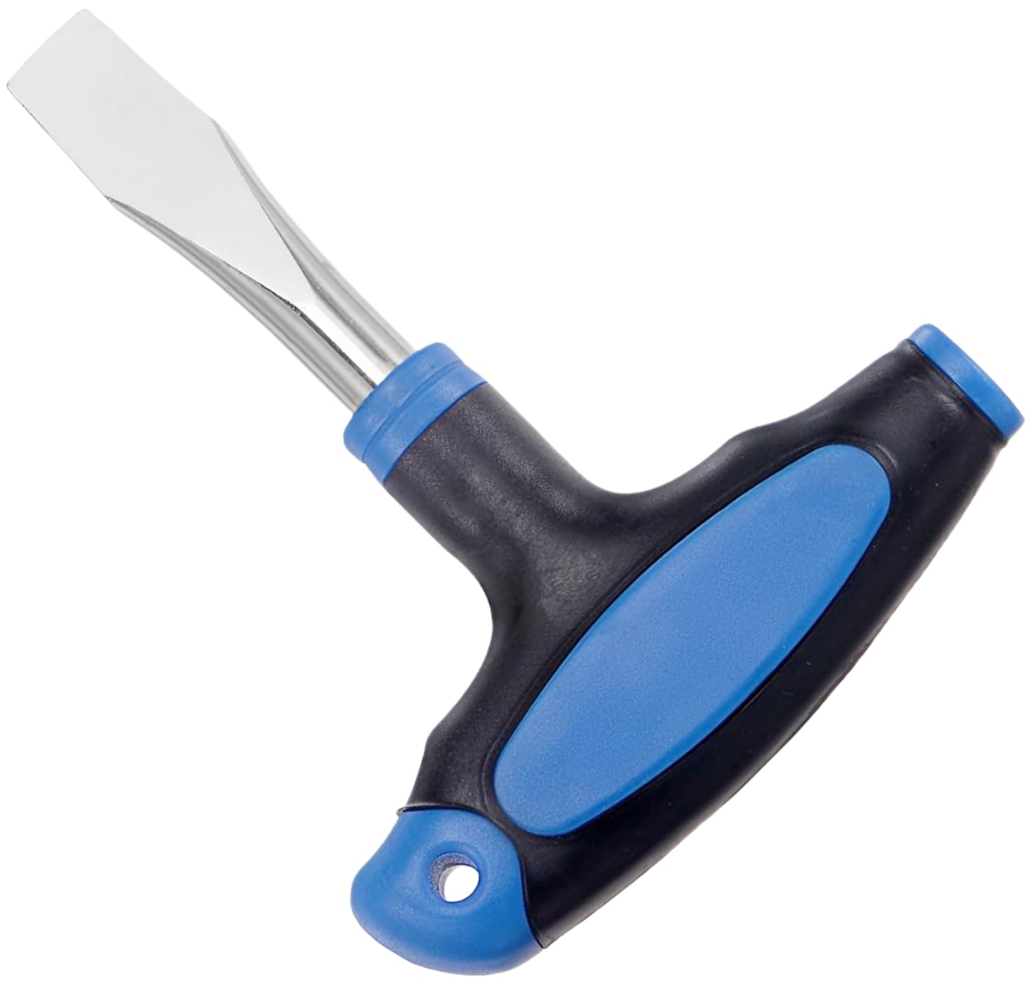 Yiqicomle T Handle Flat Head Screwdriver, 10mm T Handle Flat Head Screwdriver Tool for Slotted Screw Quick Release Camera Tripod Monopod Ergonomic Handle Screwdriver