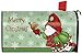 Briarwood Lane Merry Christmas Magnetic Mailbox Cover Snowman Cardinal