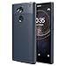 Sony Xperia L2 Case, MoKo Soft Slim Lightweight TPU Gel Bumper Cover Anti-scratch Shock Absorption Protective Back Panel for Sony Xperia L2 5.5 Inch 2018 - Blue
