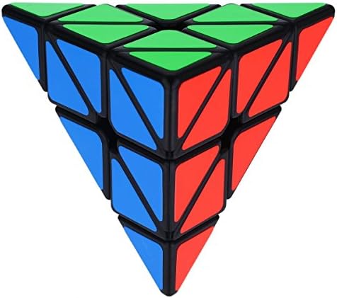 FUTTOP Pyramid Speed Magic Cube 3-D Puzzles Children's Intelligence Development Toys