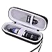LTGEM EVA Hard Case for Panasonic Nose Hair Trimmer and Ear Hair Trimmer ER-GN30-K, Men's Wet/Dry Trimmer Cleaning System (Case Only)