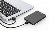 Sonnics 1TB USB 3.0 Portable External Hard Drive Dark Grey view 4