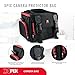 Xpix Deluxe Camera/Camcorder & Accessories Protector Bag with Shoulder Strap