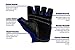 Gym Gloves For Powerlifting,Weight Training, Biking, Cycling Premium Quality Weights Lifting Gloves w/ Washable - Gloves For Callus And Blister Protection Blue L