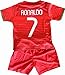 2014 Cristiano Ronaldo Home Portugal Football Soccer Kids Jersey & Short (10-11 YEARS)