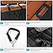 Henkelion Dog Seat Cover for Back Seat, Dog Car Seat Covers for Dogs Pets, Car Hammock for Dogs, Bench Rear Seat Cover for Dogs, Waterproof Protective Dog Seat Covers for Cars SUV Trucks - Black