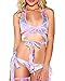 iHeartRaves Disco Party Savage Wrap Around Rave Top (Cotton Kandi), OS