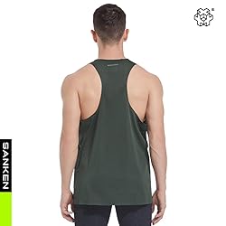 Sanken Men's Seamless Running Tank Tops Ultra