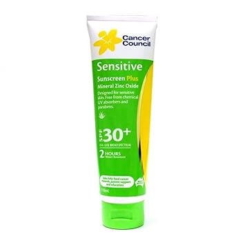 Amazon Com Cancer Council Australia Sensitive Sunscreen 110 Ml Beauty