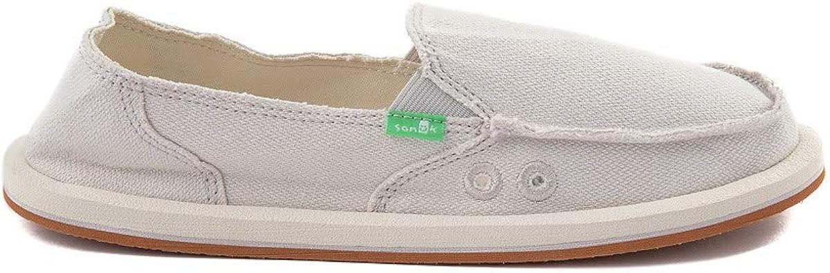 womens sanuk donna hemp slip on casual shoe