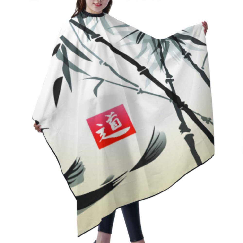 Amazon Com Japanese Dancing Cranes On The Of A Red Hair Cutting