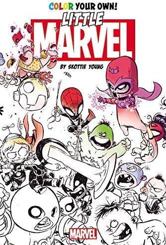 Color Your Own Young Marvel by Skottie Young