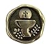 Silver Tone I Am the Bread of Life First Communion Pocket Token, 1 Inch