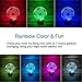 WANTASTE 3D Soccer Decor Lamp Gifts for Boys Girls Room, Night Light Toys with Remote, 7 Colors Changing Bedside Nightlight for Kids Baby