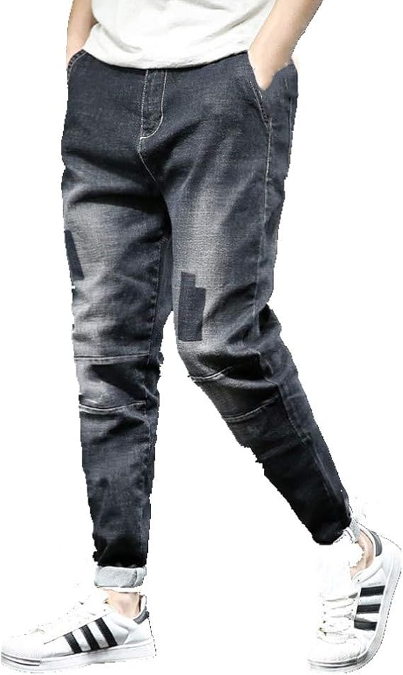 N\P Spring Summer Lightweight Jeans Stretch Men's Thin Slimfit Denim