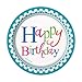 Confetti Birthday Deluxe Party Pack Serves 16 Plates Cups Napkins & Tablecloth