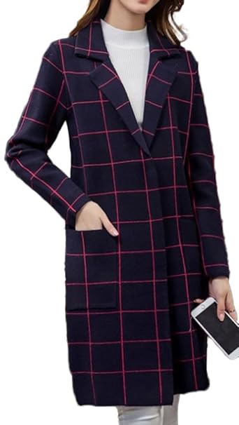 Amazon Iwec レディース タータンチェックコート デート 甘め