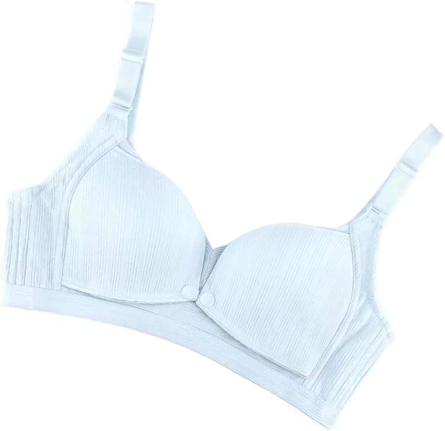 ZEVONDA Brasier Lactancia de Maternidad Brasier de Lactancia Maternidad en Algodón Premamá y