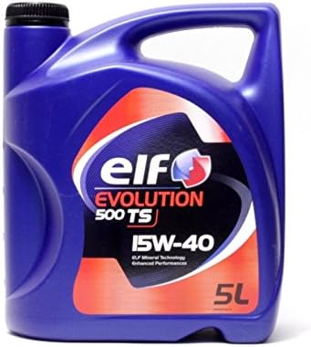 Amazon Elf エルフ エボリューション 500 Ts 15w 40エンジンオイル 5l ルノー車専用 並行輸入品 車用 エンジンオイル 車 バイク