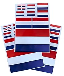 EUIOSFDC Decal in Multiple Sizes Netherlands Flag