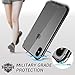 iPhone X Case, iPhone 10 Case, Gruichi Crystal Clear Case, Shock Absorption Technology TPU Bumper Hard Back Cover Case for Apple iPhone X, iPhone 10