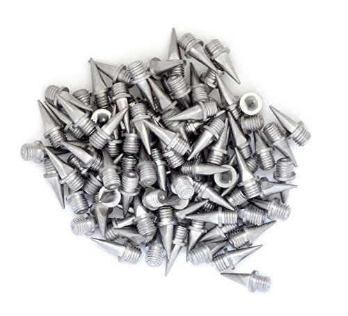 100 1/2 inch (12 mm) Stainless Steel Track and Cross Country Spikes