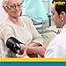 Auxilium Medical High Blood Pressure Monitor Machine - Essential Medical Supplies for Doctors or Nurses - Adult Size Black Kit with Manual Cuff