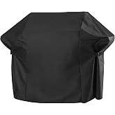 Grill Cover for Char-Broil Performance 2 Burner Grill, Side Shelf Opened | 46"L x 25"W x 47"H, Velcro Straps, Outdoor 600D Heavy Duty Waterproof Barbecue Gas Cover for Charbroil and Smokers