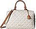 MICHAEL Michael Kors Women's Kirby Large Satchel Vanilla One Size