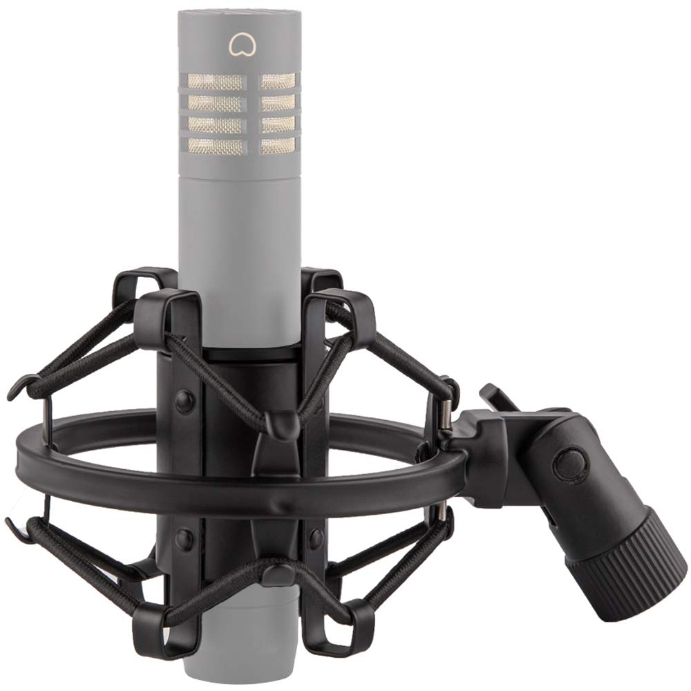 Photo 1 of LYRCRO Microphone Shock Mount for 21mm-23mm Small Diameter Size Instrument Condenser Mic or Shotgun Mic like Rode NTG-1 NTG-2