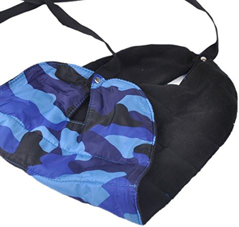 Blue Camouflage Travel Foot Rest Airplane Hammock Portable Folding Carry Foldable, Easy Carrying And It Can Also Be Clipped To The Outside Of Your Carry-on Luggage.
