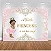 Mocsicka Royal Princess Baby Shower Backdrop Pink Silver Diamond Baby Shower Background 7x5ft Vinyl Girl's Baby Shower Party Banner Decoration Supplies