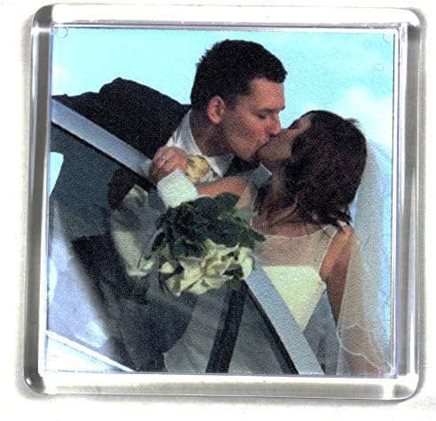 5 Square Blank Photo Fridge Magnet 57 x 57 mm Insert 99809