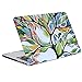 Mosiso Plastic Pattern Hard Case with Keyboard Cover with Screen Protector Only for MacBook Pro Retina 13 Inch No CD-Rom (A1502/A1425, Version 2015/2014/2013/end 2012), Love Tree