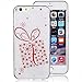 iPhone 6 Case, Aroncent White Snowflake Gift Box Pattern Gel TPU Rubber Flexible Slim Soft Case for Apple iPhone 6 4.7 Inch
